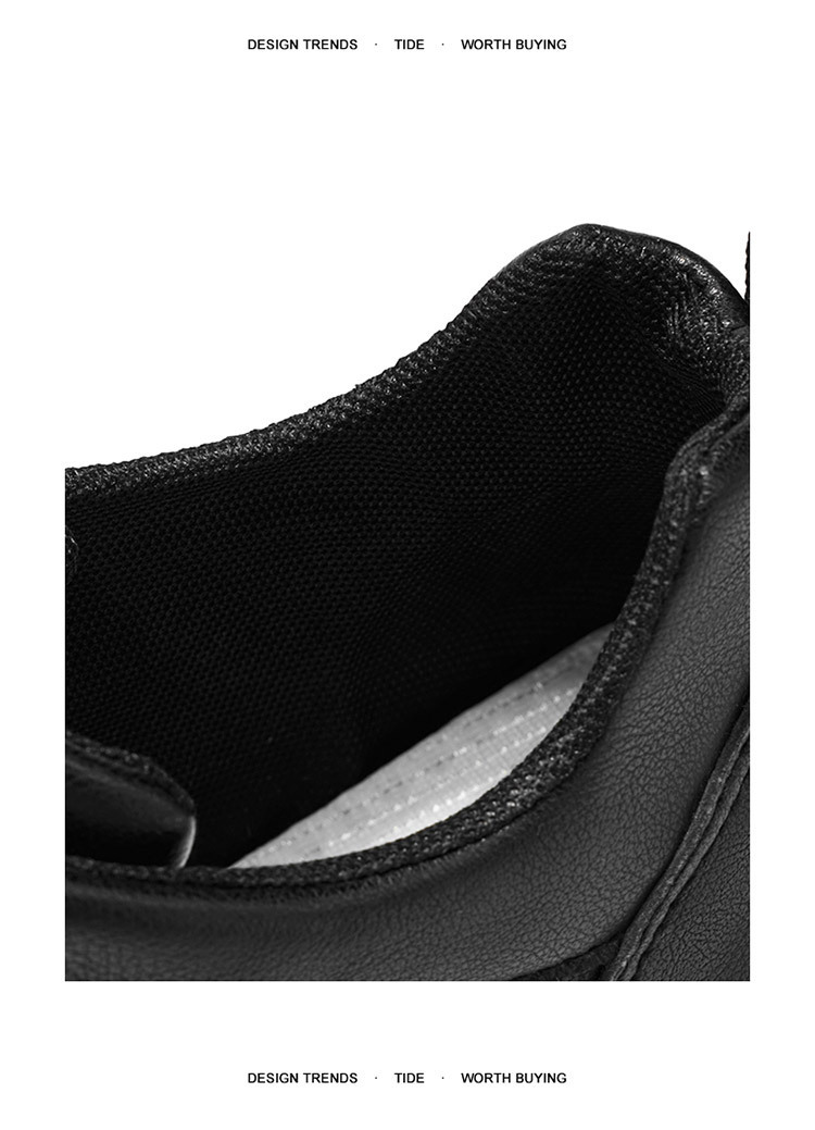 Rutschfeste PU-Leder-Freizeitschuhe für Herren detail 4