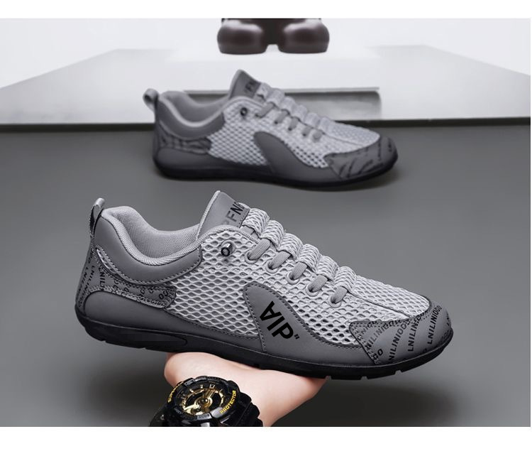 Atmungsaktive, leichte Freizeitschuhe für Herren aus Mesh detail 11