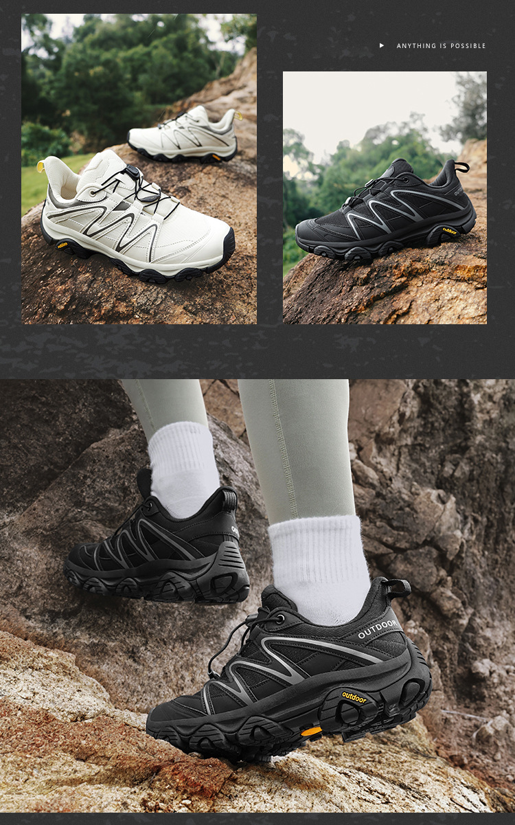 Unisex Breathable Mesh Non-Slip Outdoor Athletic Shoes detail 3