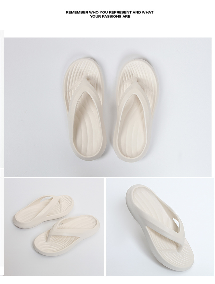 Unisex Lightweight Cushioned Quick-Dry Flip-Flops detail 4