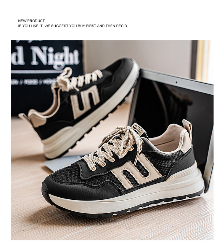 Zapatillas de deporte casuales transpirables de hombre con cordones detail 11