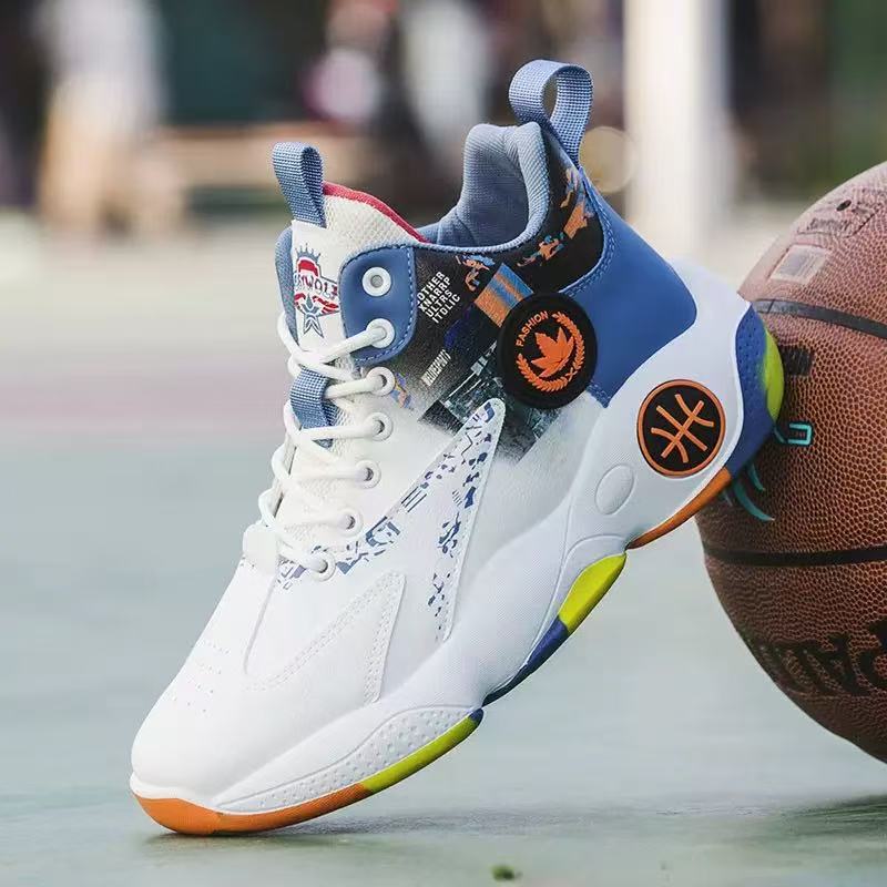 Gedempte antislip heren sportschoenen met vetersluiting 3