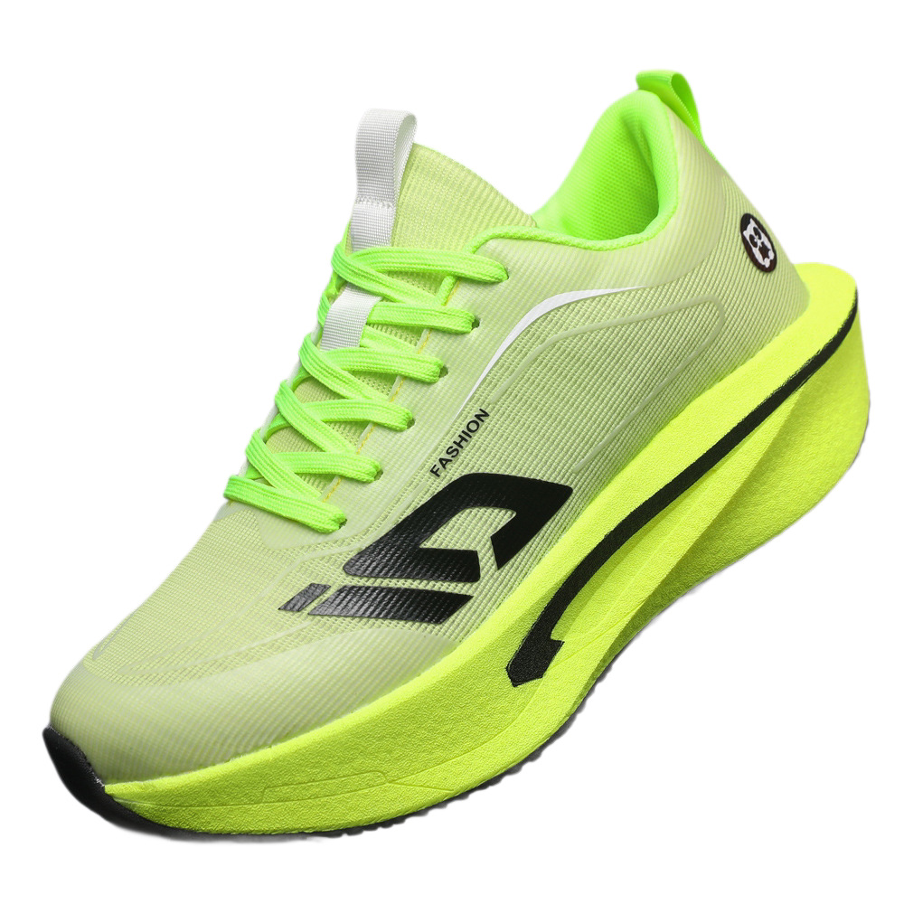 Atmungsaktive Herren-Laufschuhe mit dämpfender Plateausohle 6