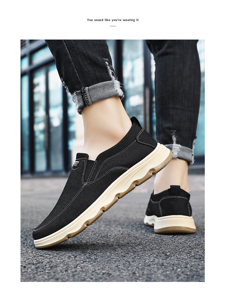 Scarpe casual slip-on traspiranti e leggere da uomo detail 14