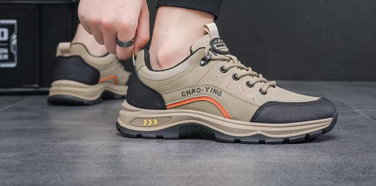 Scarpe casual da uomo antiscivolo con lacci per attività all'aperto. detail 8