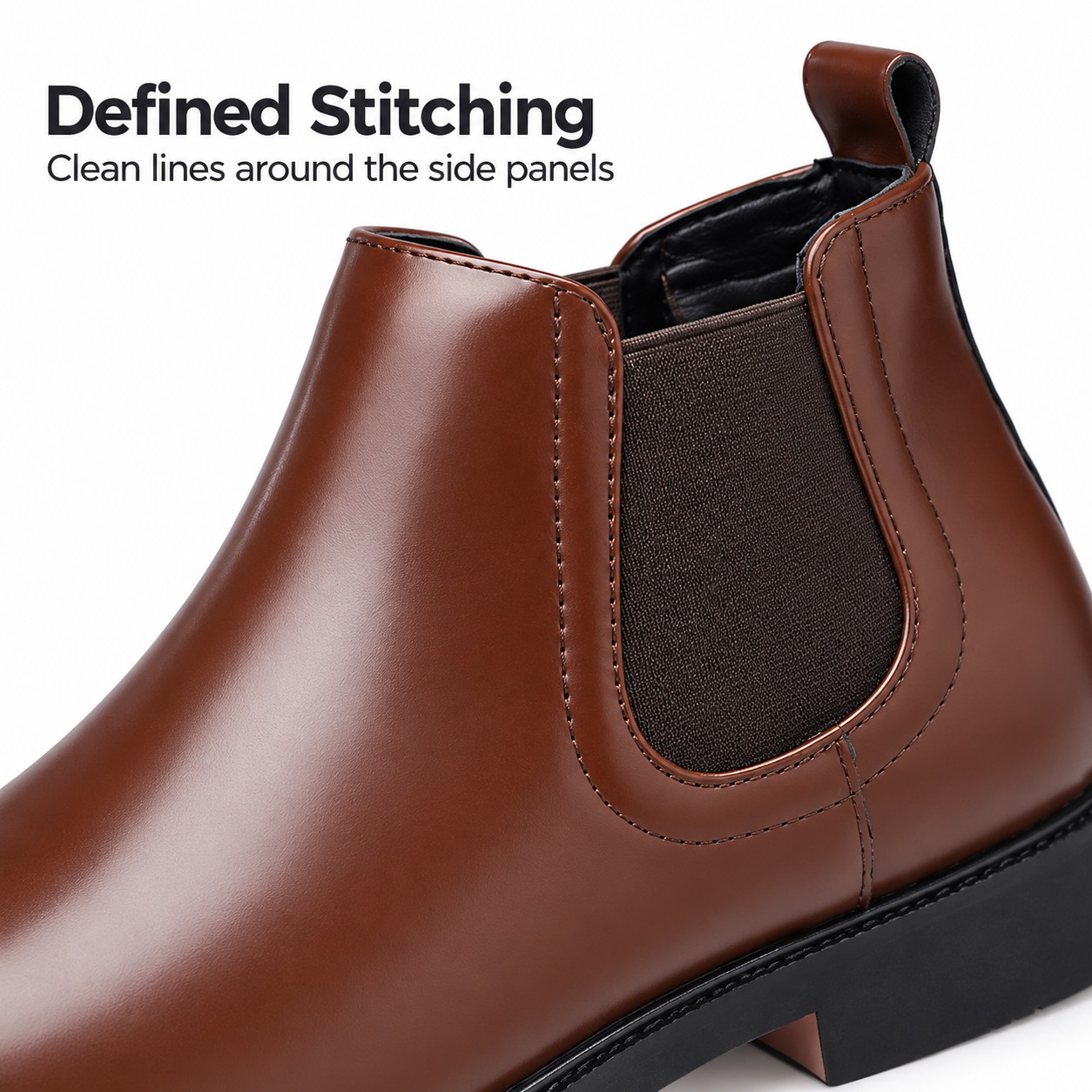 Men's Leather Chelsea Boots detail 2