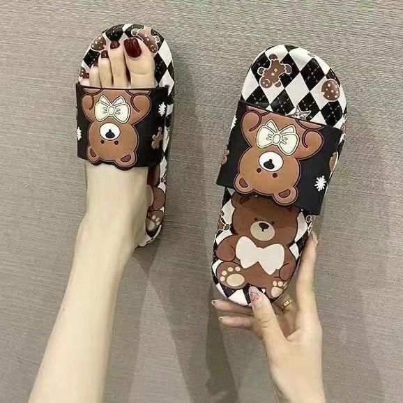 Diamond Lattice Bear - Black