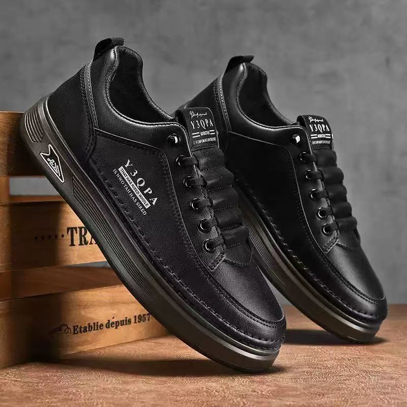 Rutschfeste Low-Top Freizeitschuhe für Herren mit Schnürung 5