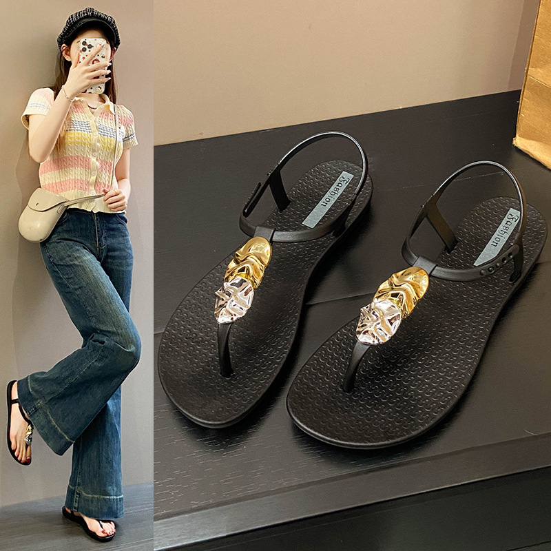 Women's Floral Lightweight Slip-On Flat Slippers detail 1