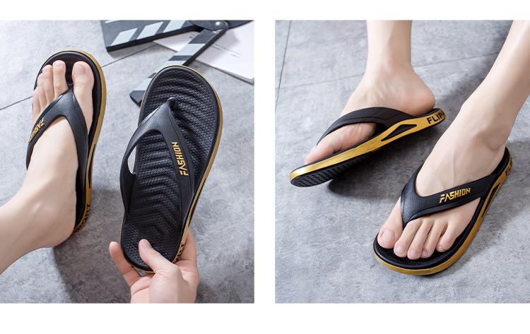 Men's Lightweight Waterproof Slip-On Flip-Flops detail 11