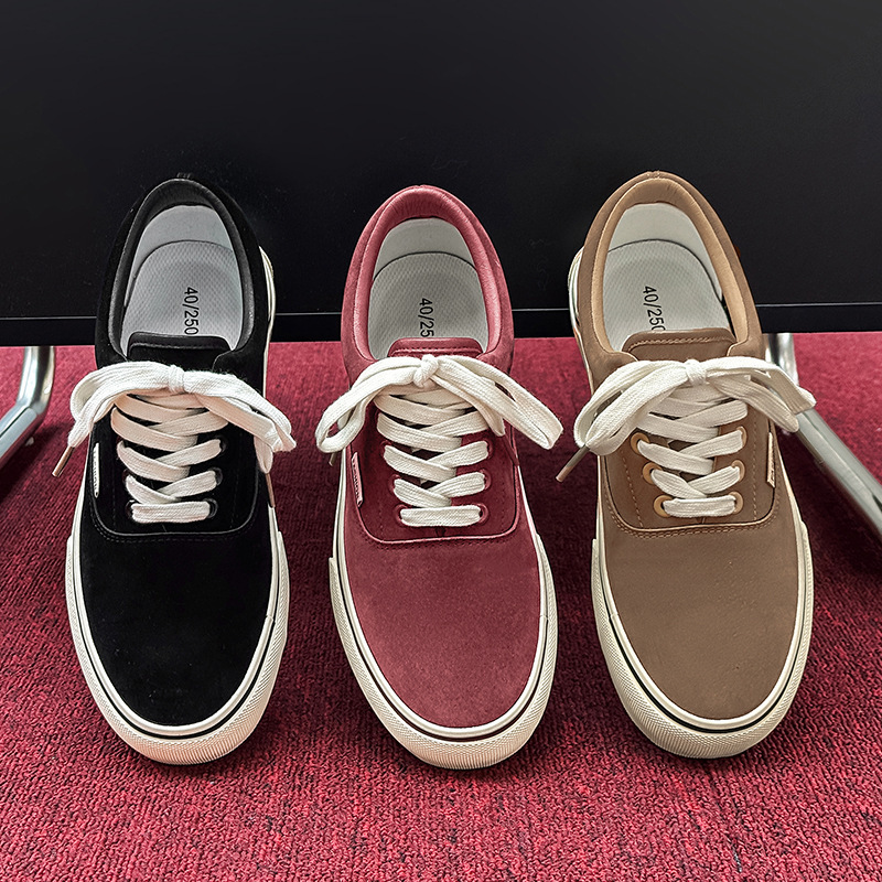 Gedämpfte und strapazierfähige Herren-Skateschuhe mit Schnürung 4