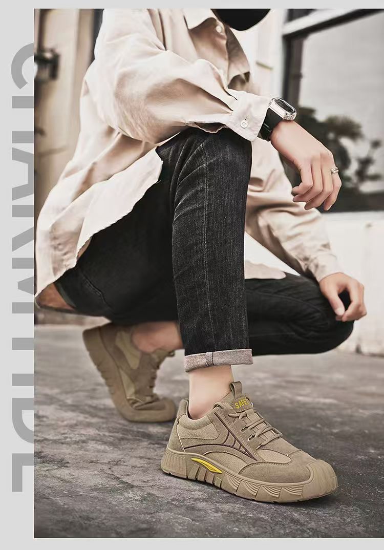 Men's Breathable Lace-Up Casual Shoes detail 18