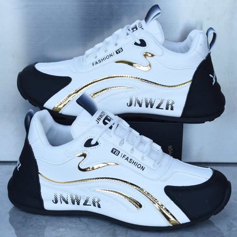 A268 White Black [Leather Surface Style]