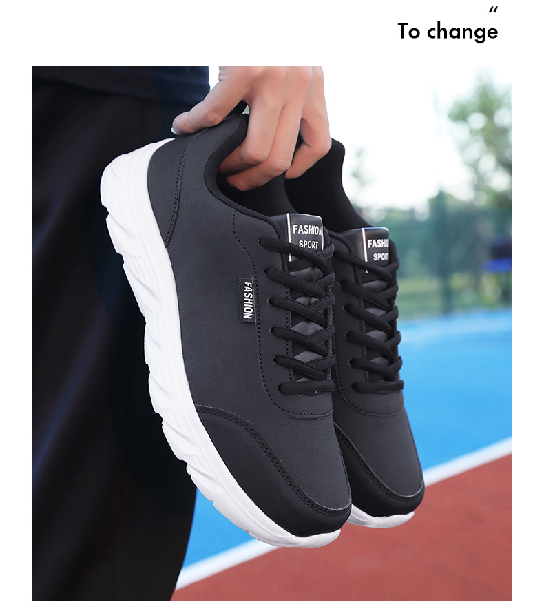 Scarpe sportive da uomo leggere e ammortizzate con lacci detail 8