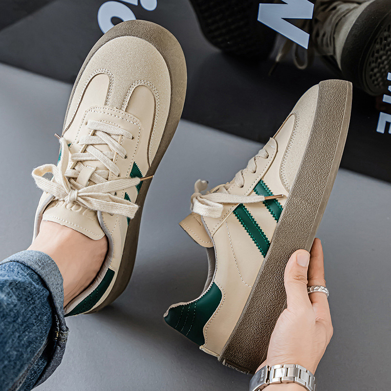 Men's Retro Colorblock Platform Skate Shoes 5