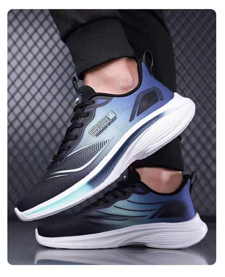 Atmungsaktive, dämpfende & leichte Herren-Laufschuhe detail 12