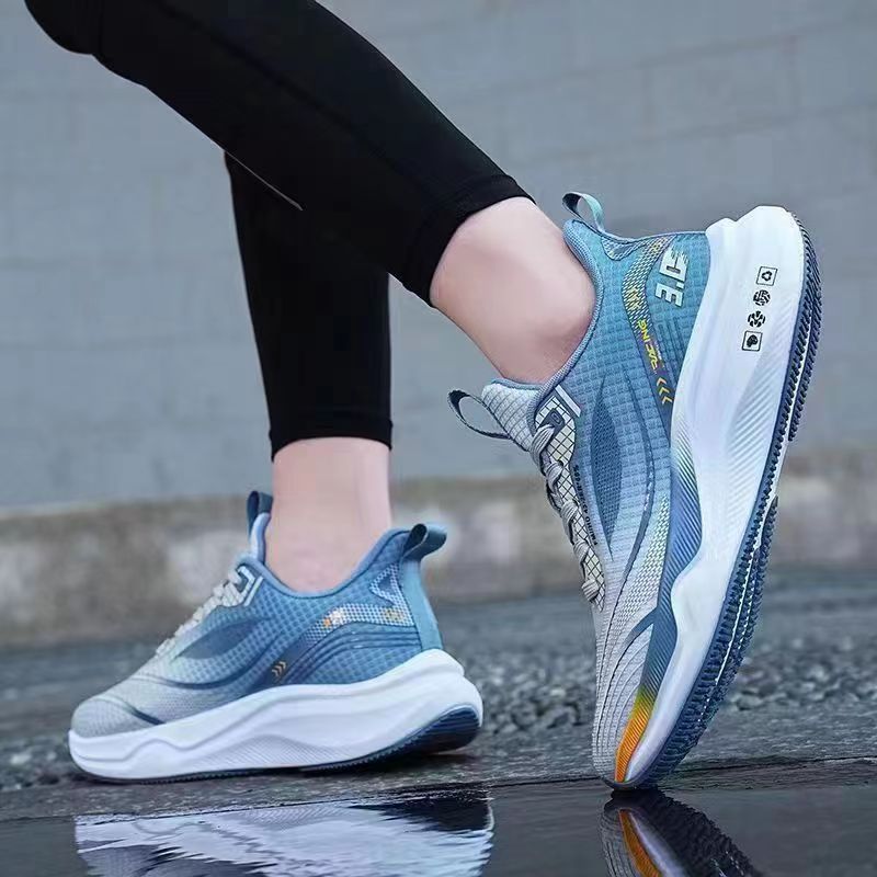 Men's Breathable Cushioned Mesh Running Shoes detail 14