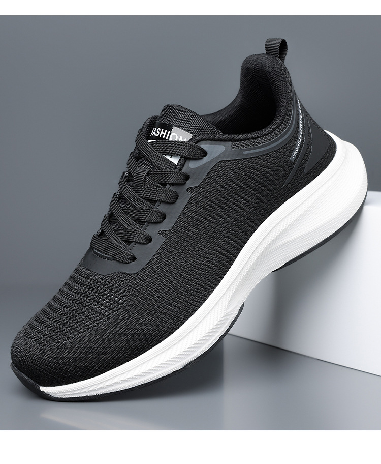 Lichte en ademende mesh hardloopschoenen voor heren detail 11