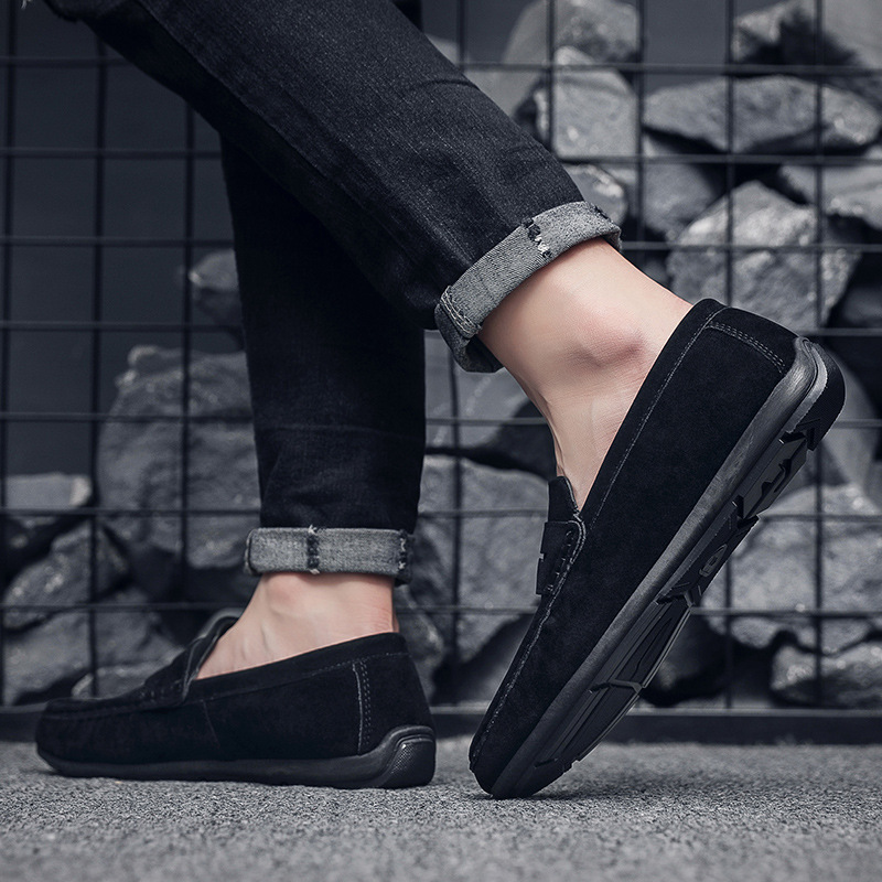Klassische Slip-on Wildleder-Loafer für Herren – Freizeitschuhe 5
