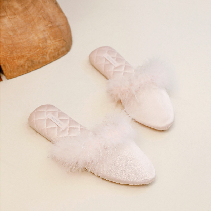 Chaussons élégants et douillets sans fermeture pour femme