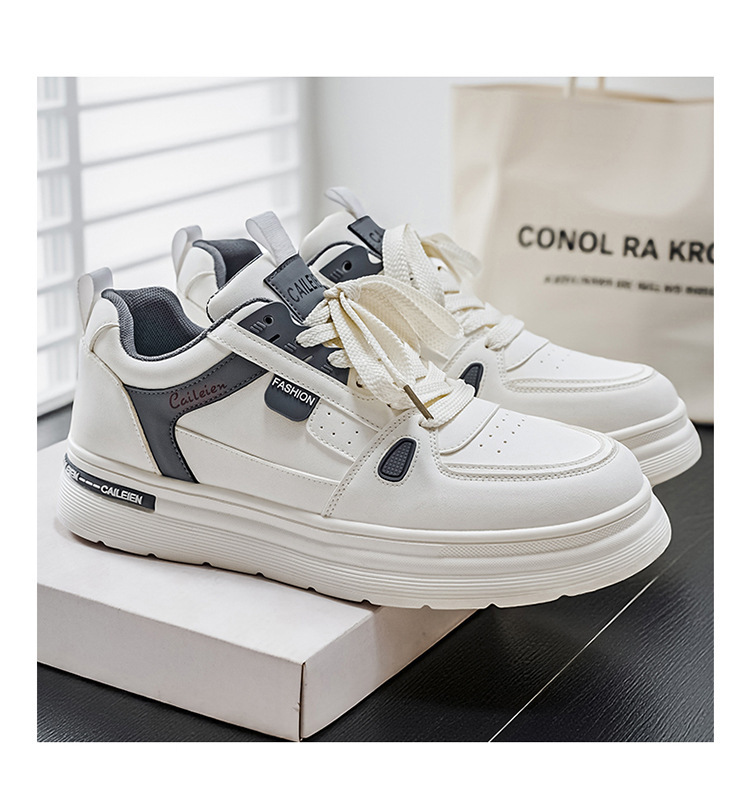 Chaussures casual pour homme à plateforme et semelle amortissante detail 8