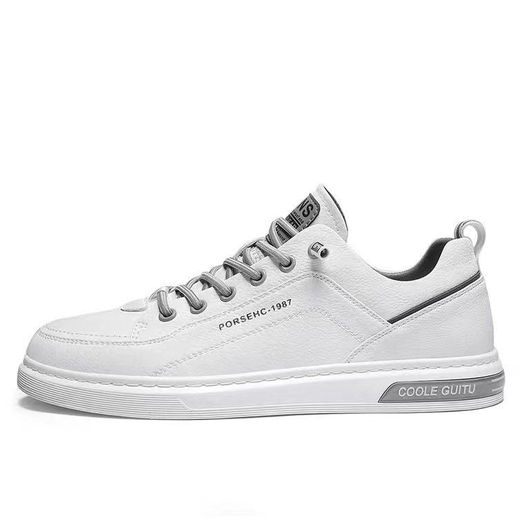 Men's PU Leather Lace-Up Casual Shoes 6