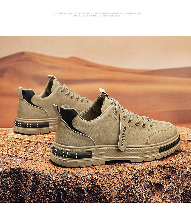 Rutschfeste Schnür-Freizeitschuhe für Herren detail 11