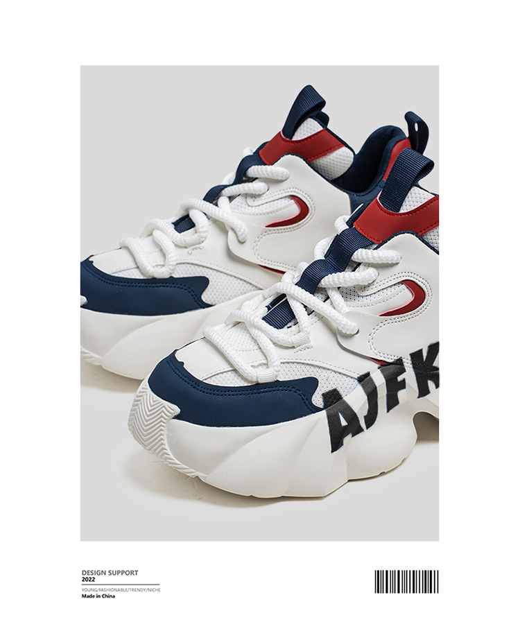 Zapatillas de deporte casuales para hombre con plataforma chunky detail 3