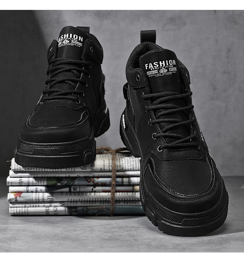 Rutschfeste, strapazierfähige Schnürstiefel für Herren – Stiefeletten detail 9
