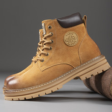 Men's Leather Lace-Up Low-Top Casual Shoes detail 6