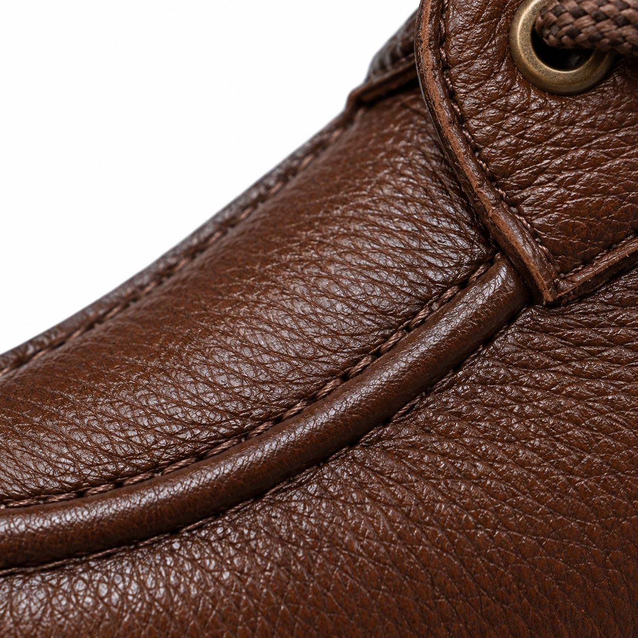 Women's Full-Grain Leather Wide Toe Box Lace-Up Casual Shoes 13