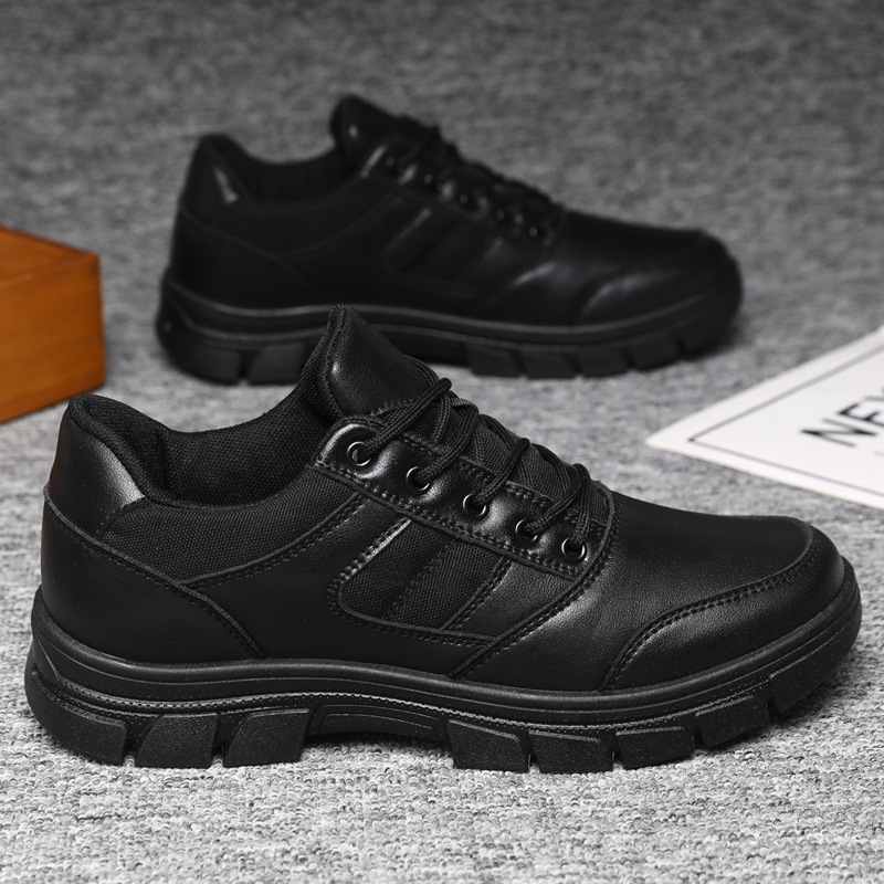 Atmungsaktive, rutschfeste Herren-Freizeitschuhe mit Schnürung 2