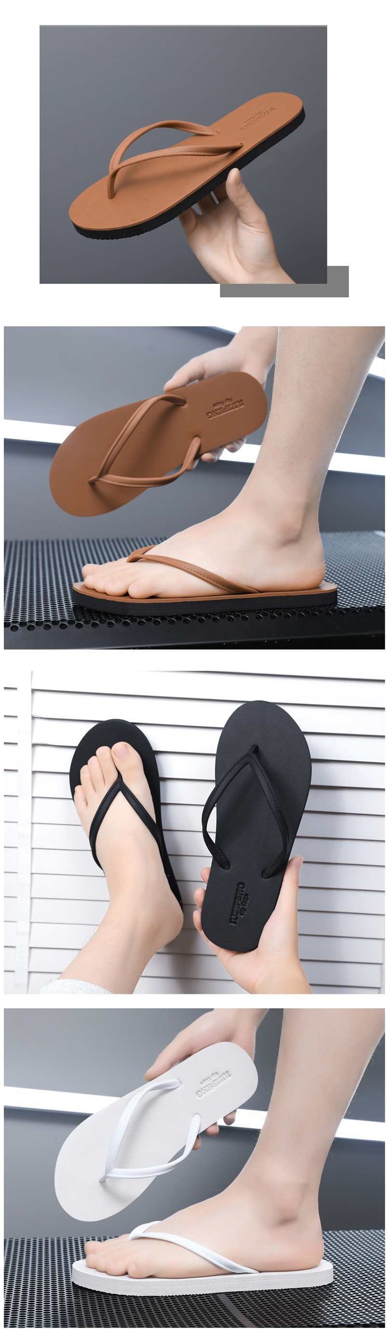 Unisex Lightweight Quick-Dry Flip-Flops detail 3