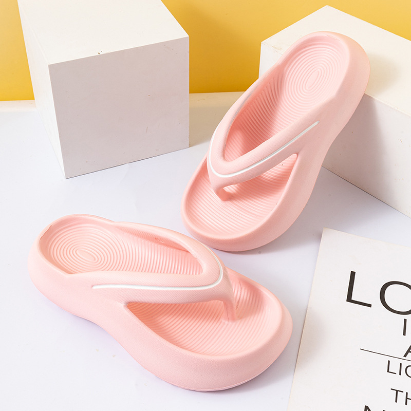 Unisex Cushioned Lightweight Platform Flip-Flops 4