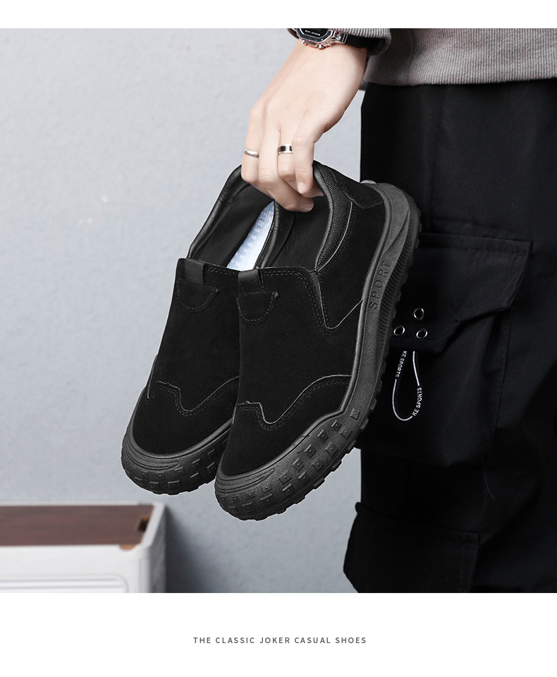 Rutschfeste Herren-Freizeitschuhe zum Hineinschlüpfen detail 10