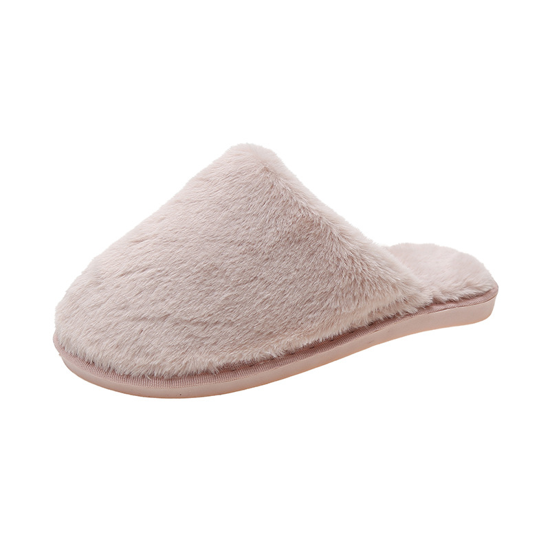 Women's Cozy Warm Plush Slip-On Slippers 6