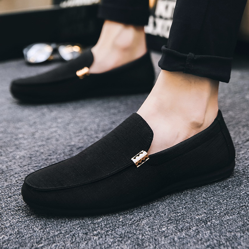Leichte Canvas-Slip-On-Freizeitschuhe für Herren