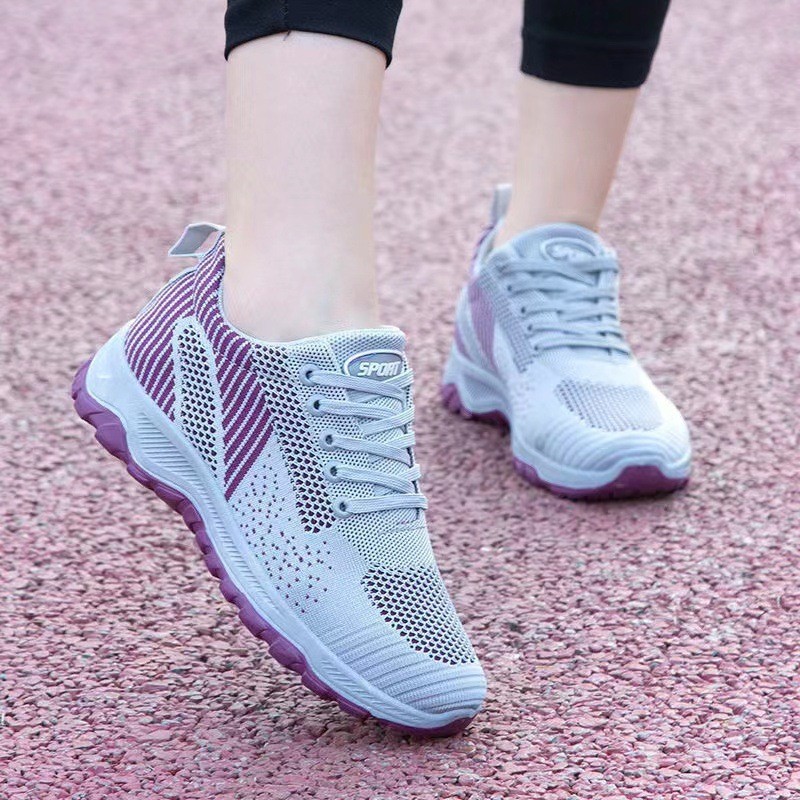 Men's Breathable Knit Lightweight Running Shoes detail 5