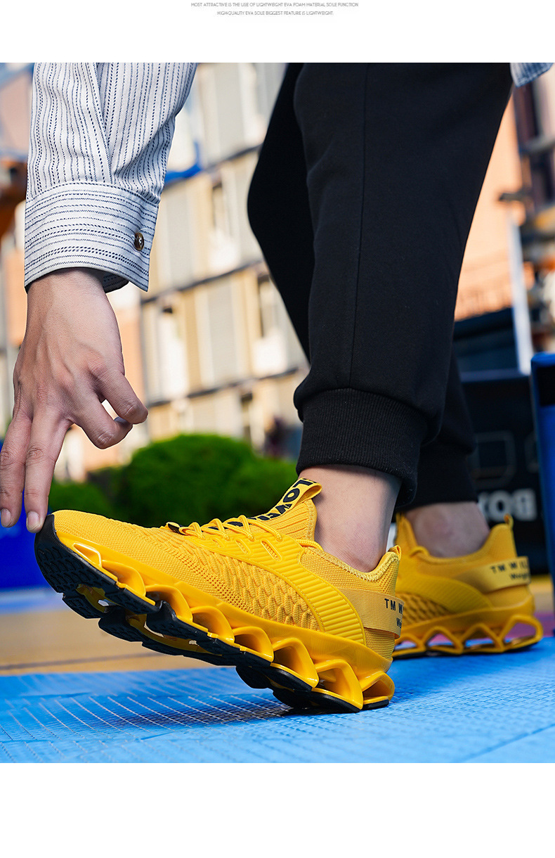 Atmungsaktive gedämpfte Laufschuhe für Herren detail 14