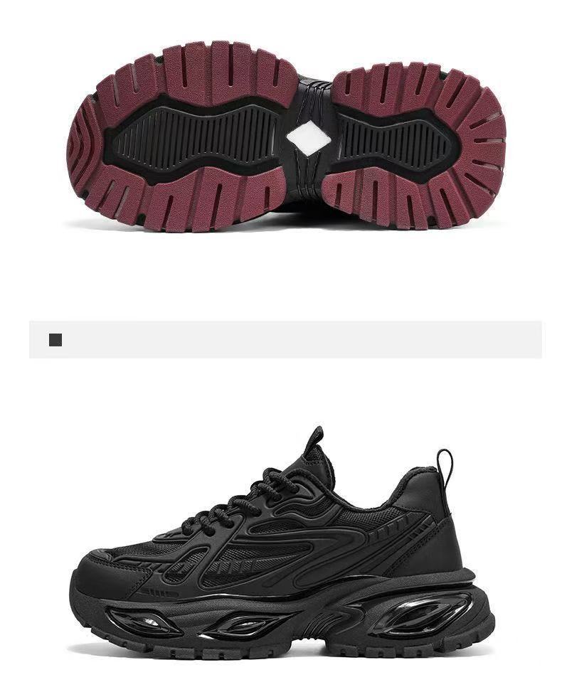 Atmungsaktive Plateau-Sneaker für Herren mit Mesh und Dämpfung detail 16