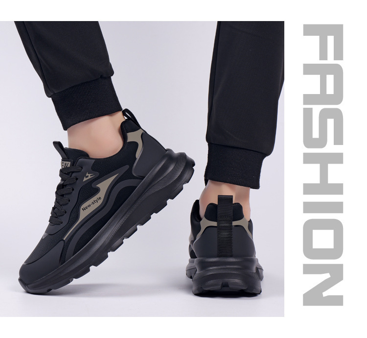 Scarpe sportive da uomo traspiranti e ammortizzate con lacci detail 8
