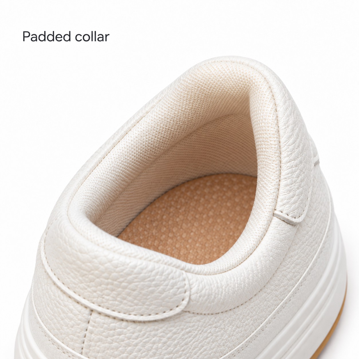 Unisex Full-Grain Leather Platform Lace-Up Casual Shoes detail 3