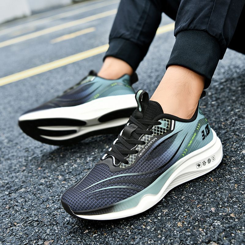 Atmungsaktive gedämpfte Mesh-Laufschuhe für Herren 5
