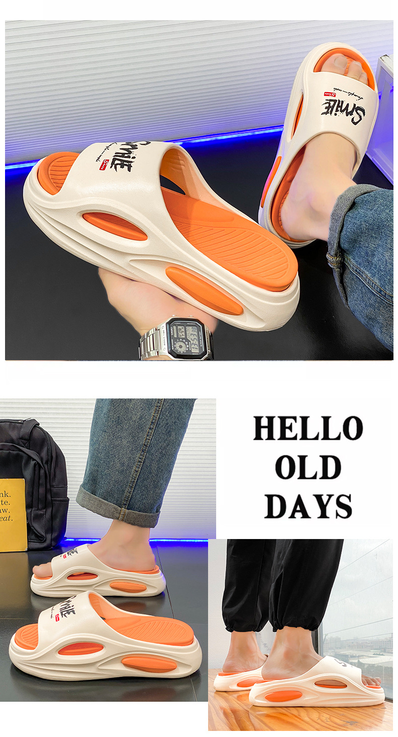 Unisex Lightweight Cushioned EVA Platform Slippers detail 8