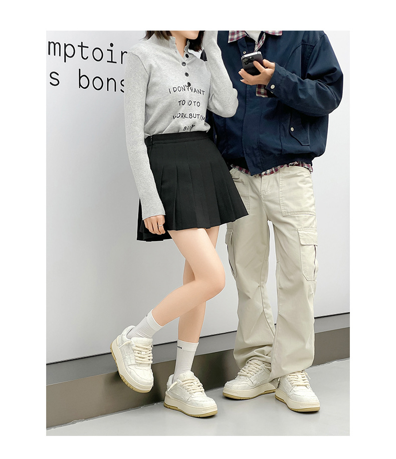 Unisex Plateau-Freizeitschuhe im Distressed-Look mit Schnürung detail 2