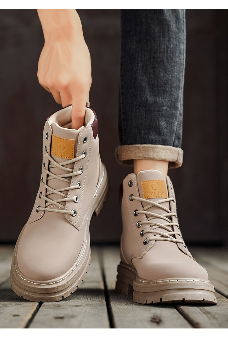 Rutschfeste Schnür-Stiefeletten für Herren für Outdoor-Aktivitäten detail 2
