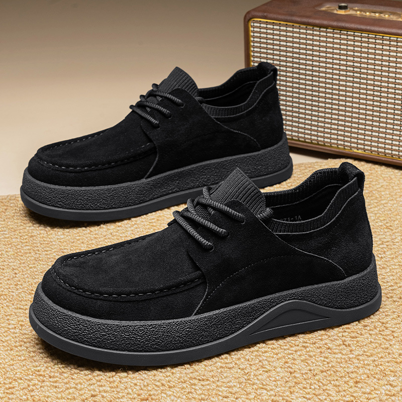 Men's Suede Cushioned Slip-On Casual Shoes 5