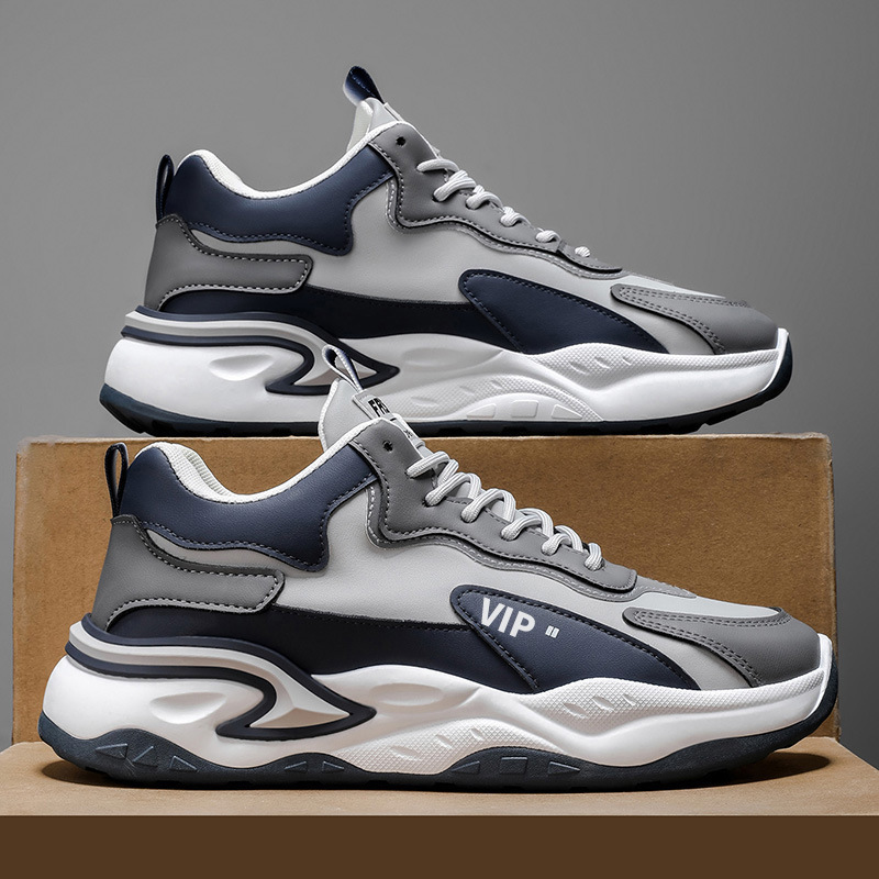 Chaussures casual homme à plateforme et semelle amortissante 5