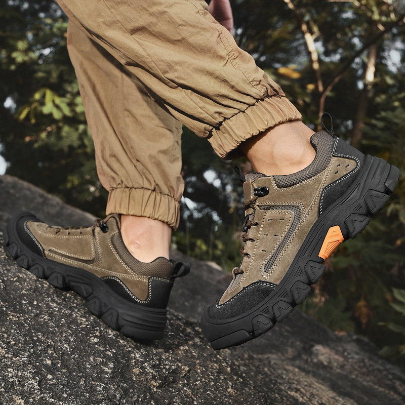Men's Breathable Suede Non-Slip Athletic Shoes detail 15