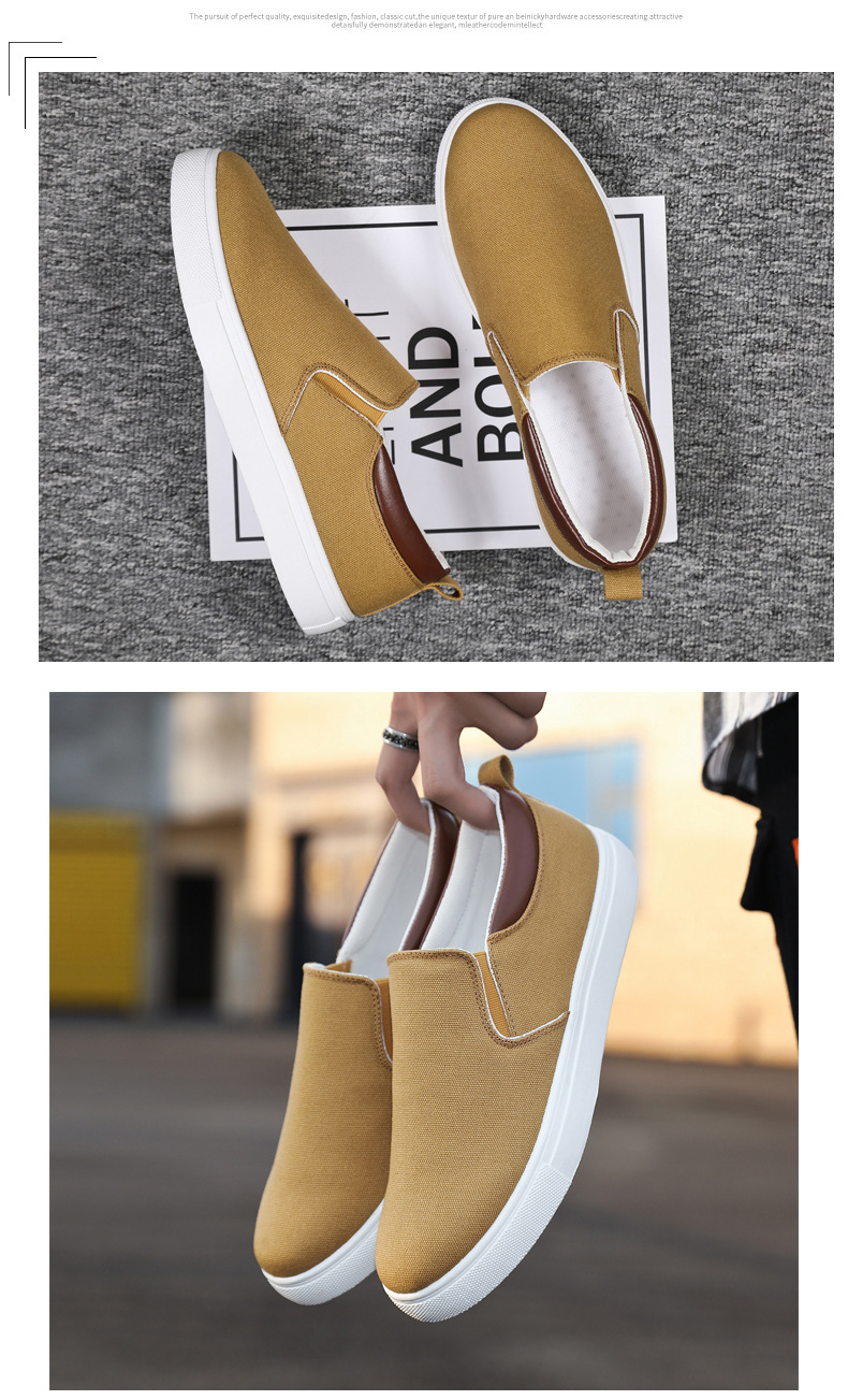 Scarpe casual stringate da uomo in tela traspirante detail 20